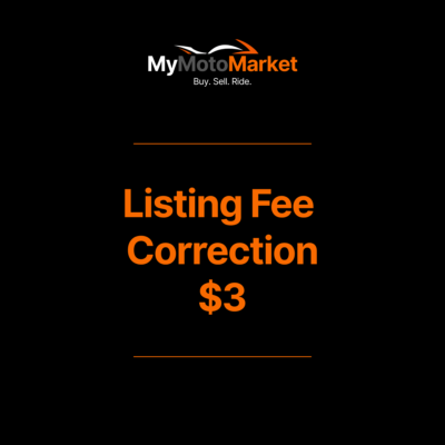 Listing Fee Correction $3