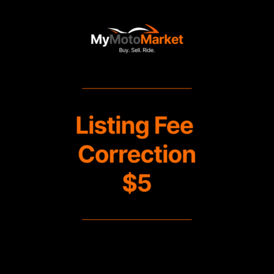 Listing Fee Correction $5
